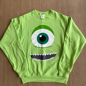 Unisex Monster's Inc Mike Wazowski Sweatshirt